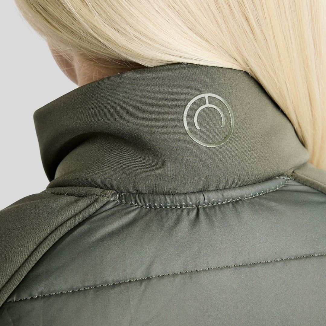 MONTAR EMMA HYBRID JACKET - FOREST GREEN - 5