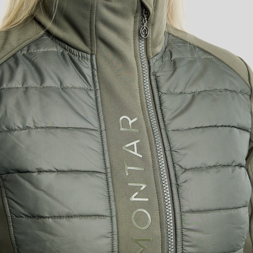 MONTAR EMMA HYBRID JACKET - FOREST GREEN - 2