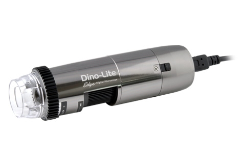 USB-mikroskop Dino-Lite Edge AF7515MZT4, 400–470×, 5 MP, FLC, AMR, pol, USB2, förberett för WiFi