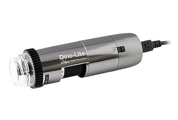 USB-mikroskop Dino-Lite Edge AF7515MZTL, 10–140×, 5 MP, LWD, FLC, AMR, polarisator, USB2, förberett för WiFi