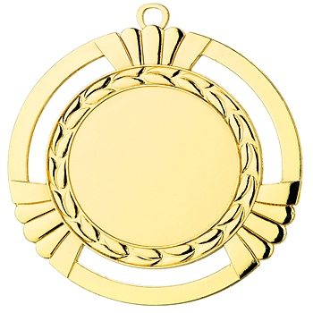 Gigantisk medalj 90 mm - Guld, Silver, Brons
