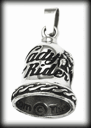 Lady rider - Angel bell / Guardian bell smycke i rostfritt stål.