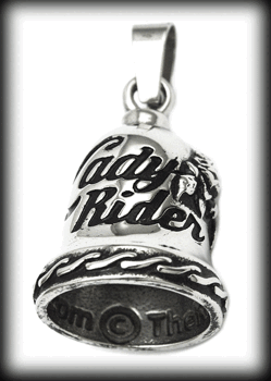 Lady rider - Angel bell / Guardian bell smycke i rostfritt stål.