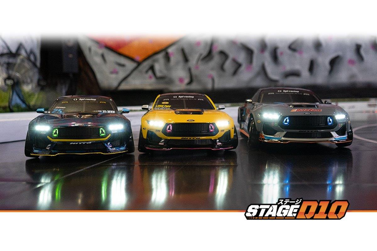 HPI Stage-D10 Flux Ford Mustang GT RTR S650 - J.Deane - 9