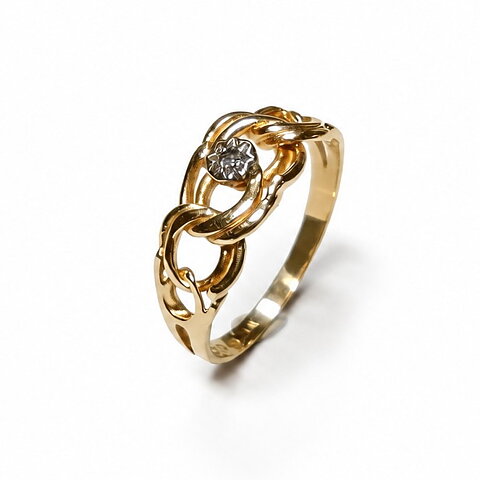 Guldring  18 k