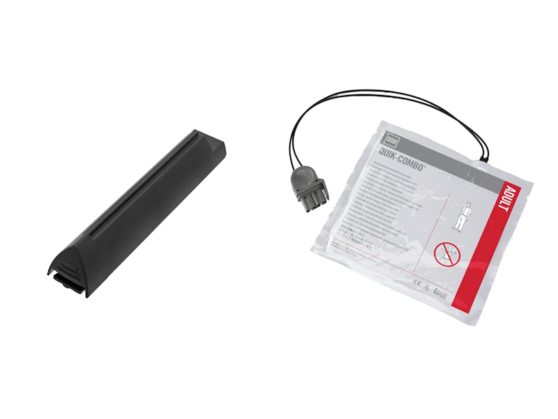 Physio-Control CHARGE-PAK med QUIK-COMBO-elektroder - Vuxen