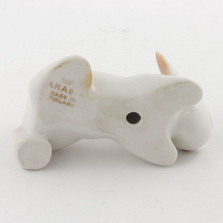 Raili Eerola (Arabia 1960s) Heartwarming Hare 9 cm (2)