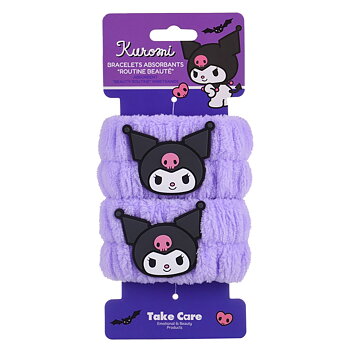 Kuromi Skincare Absorberande Armband i Lila - 2 st