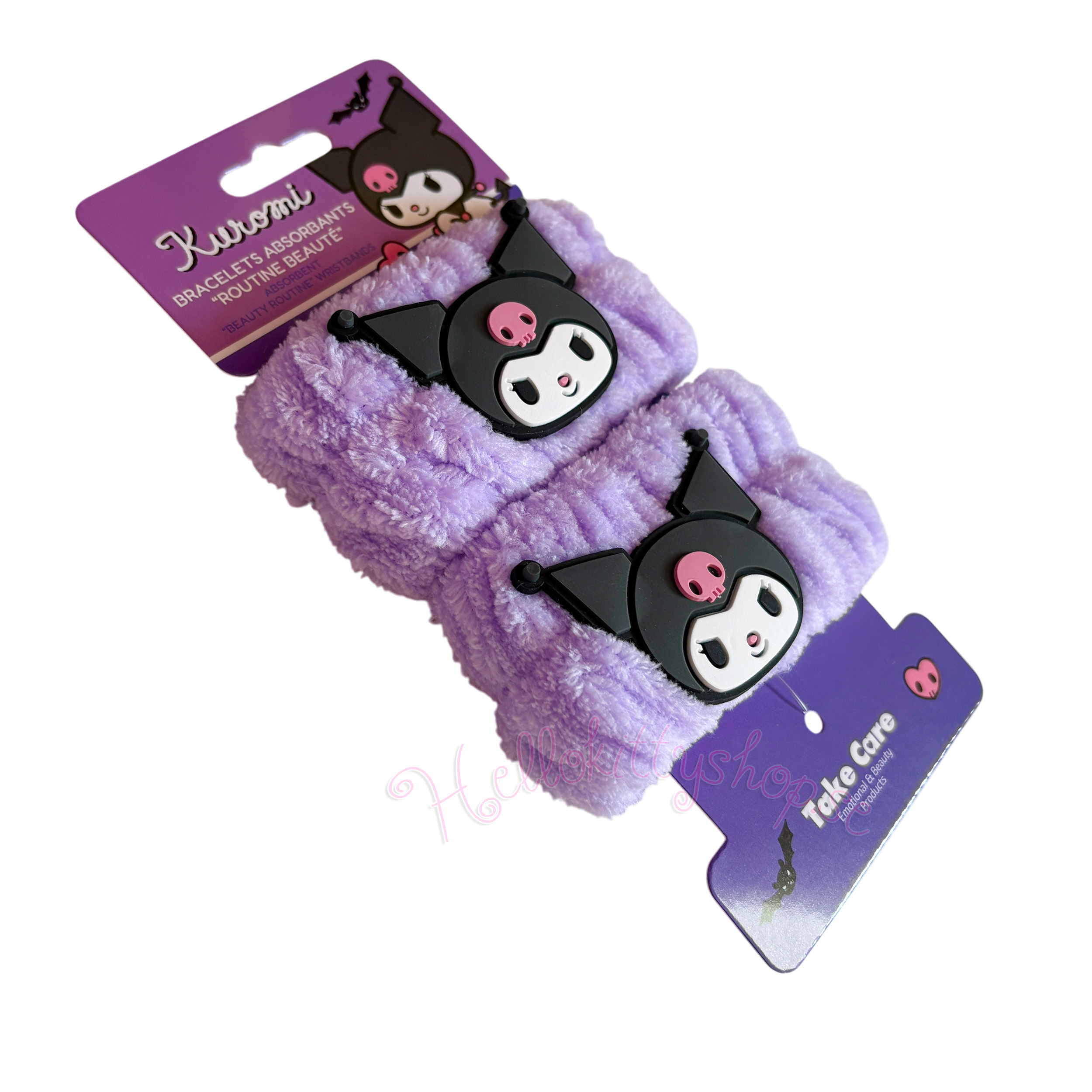 Kuromi Skincare Absorberande Armband i Lila - 2 st - 2
