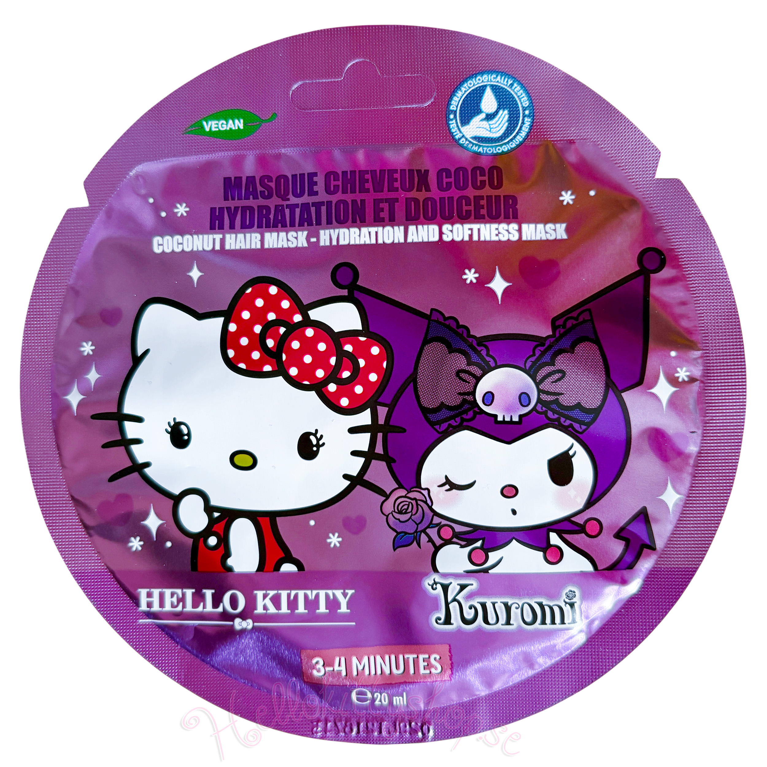Hello Kitty and Friends Återfuktande Hårinpackning – Kokosnöt