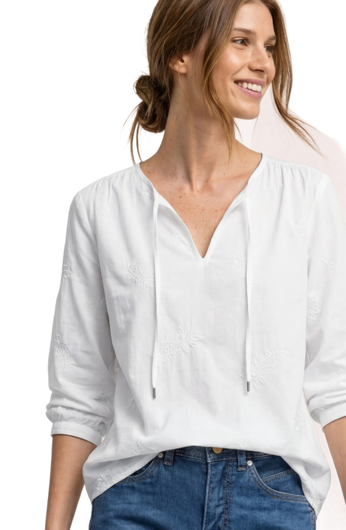 Tunic With all-over Embroidery - Street One
