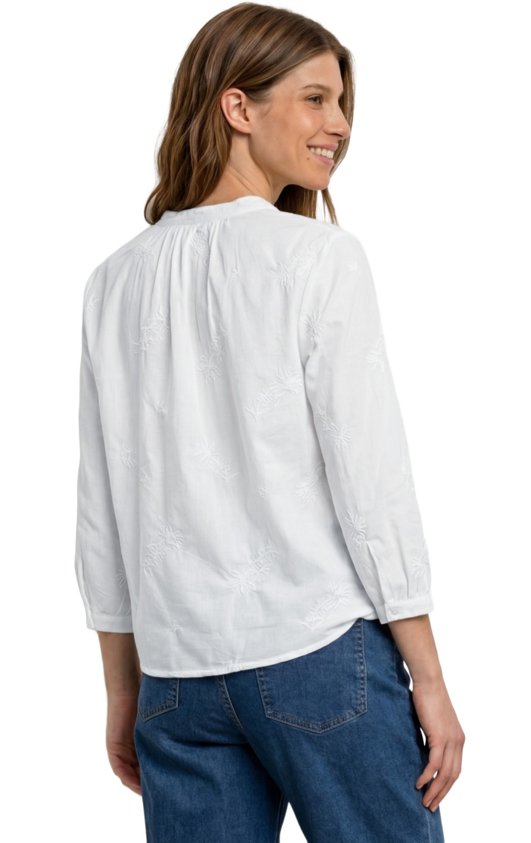 Tunic With all-over Embroidery - Street One - 3