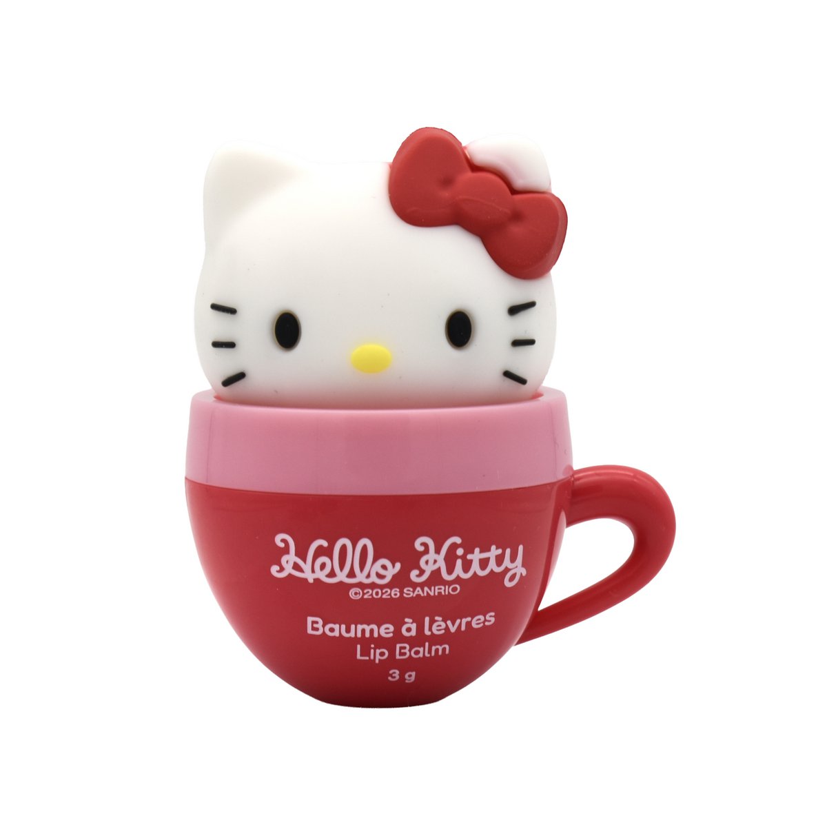 Hello Kitty Läppbalsam i Presentförpackning - Jordgubbssmak 3 g - 3