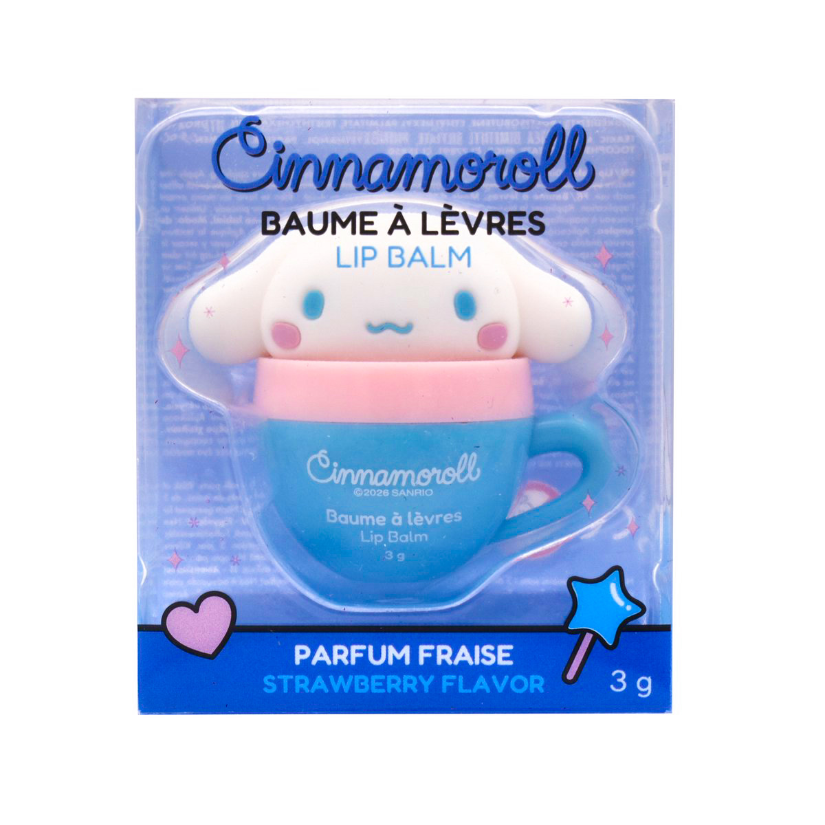 Cinnamoroll Läppbalsam i Presentförpackning - Jordgubb 3 g - 4