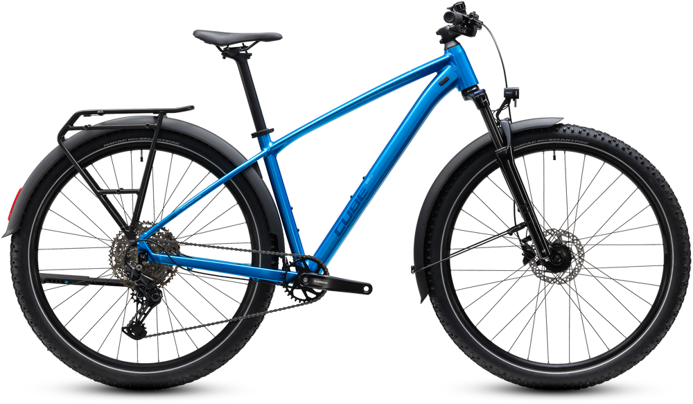Cube Aim Pro FE topasblue´n´blue 27,5" Small