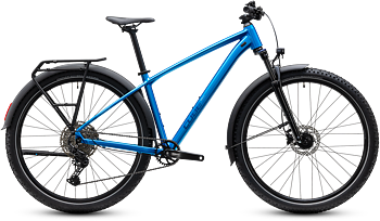Cube Aim Pro FE topasblue´n´blue 27,5" Small
