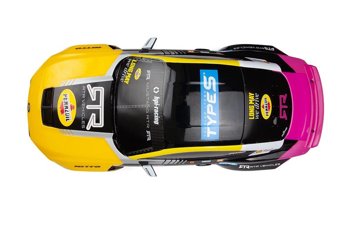 HPI Stage-D10 Flux Ford Mustang GT RTR S650 - B.Hobson - 7