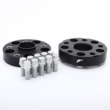 Spacer/Hjulspacer 25mm 5x112 66,5 - Svarta