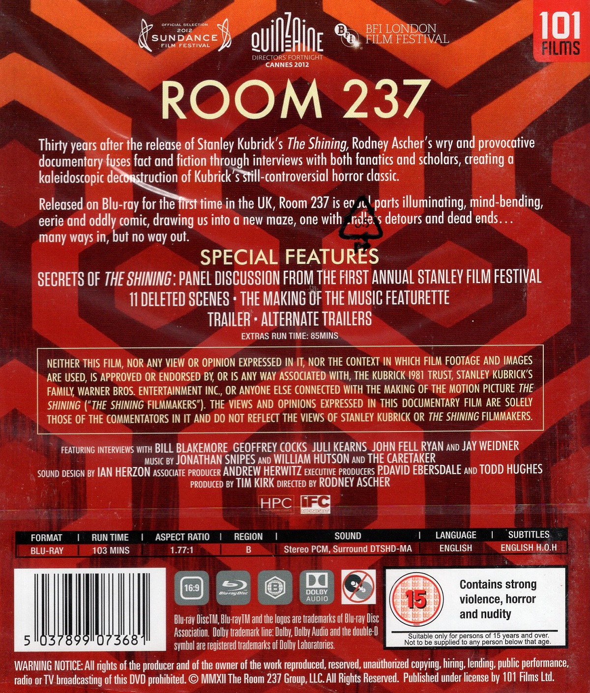 Room 237 (ej svensk text) (Blu-ray) - 2