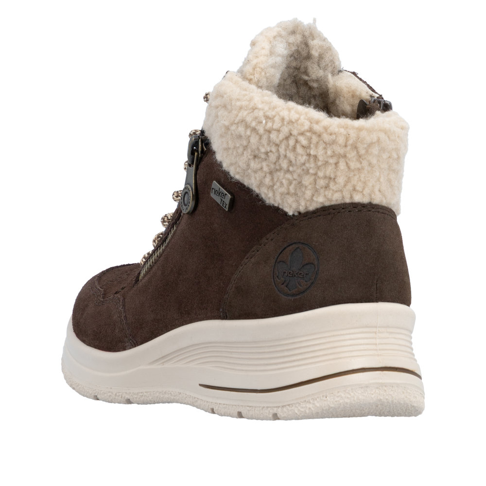 Rieker Damboots Varmfodrad Brun - 3
