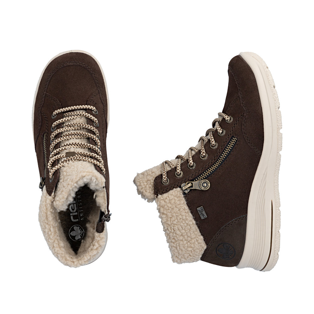 Rieker Damboots Varmfodrad Brun - 9
