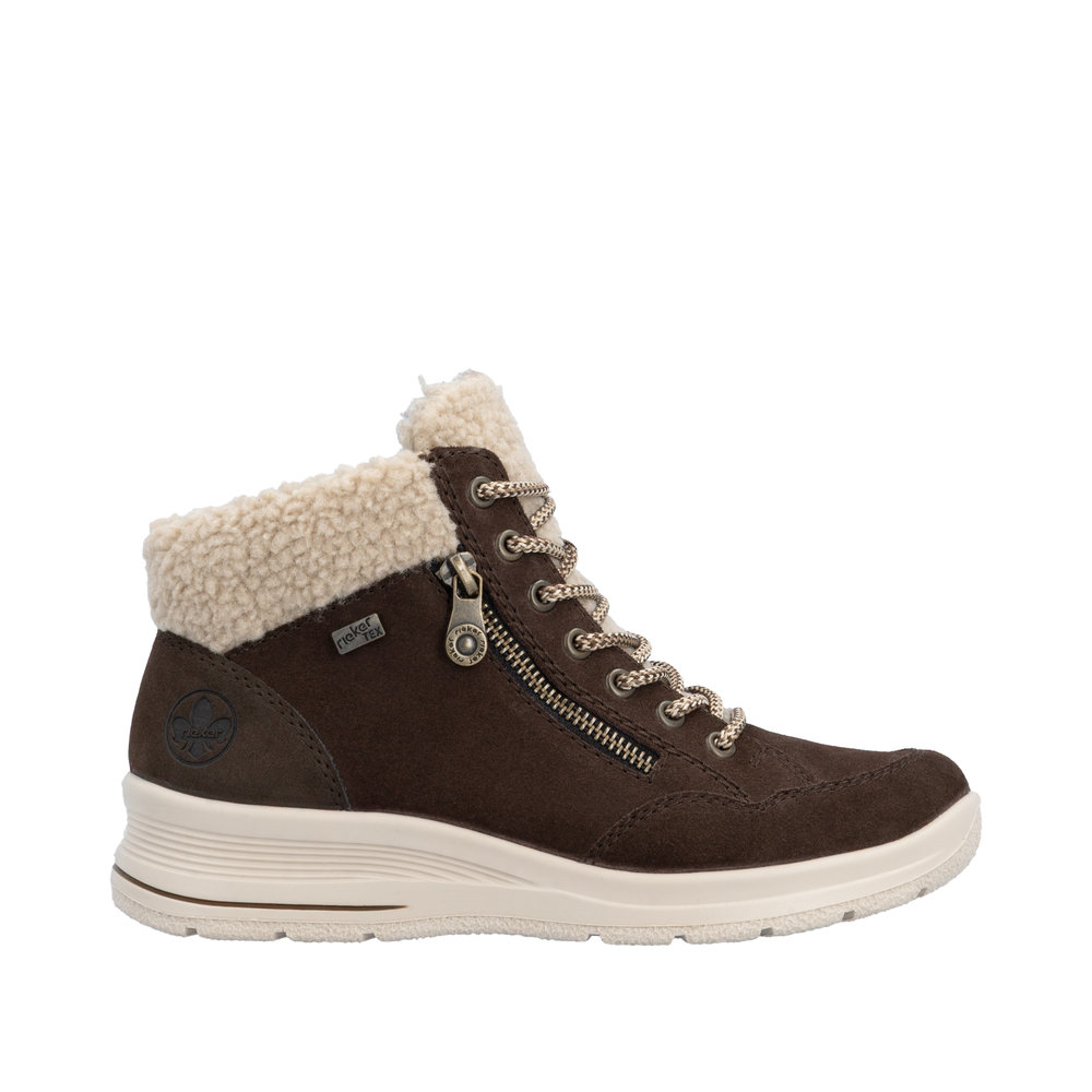 Rieker Damboots Varmfodrad Brun - 4