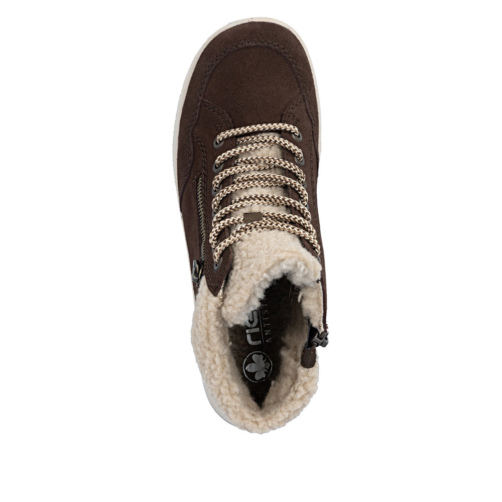 Rieker Damboots Varmfodrad Brun - 5