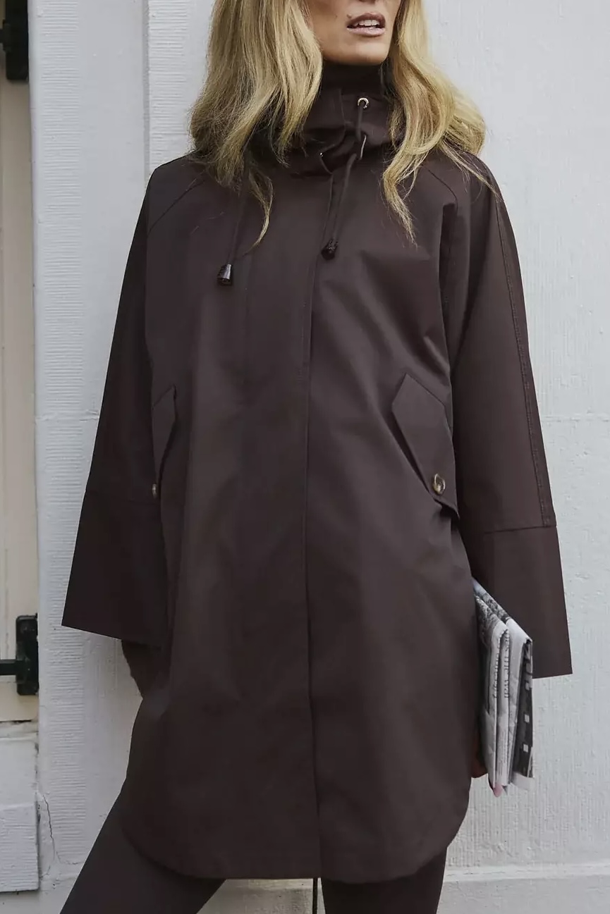 Deblon - Courtney Trench Dusk Brown - 3