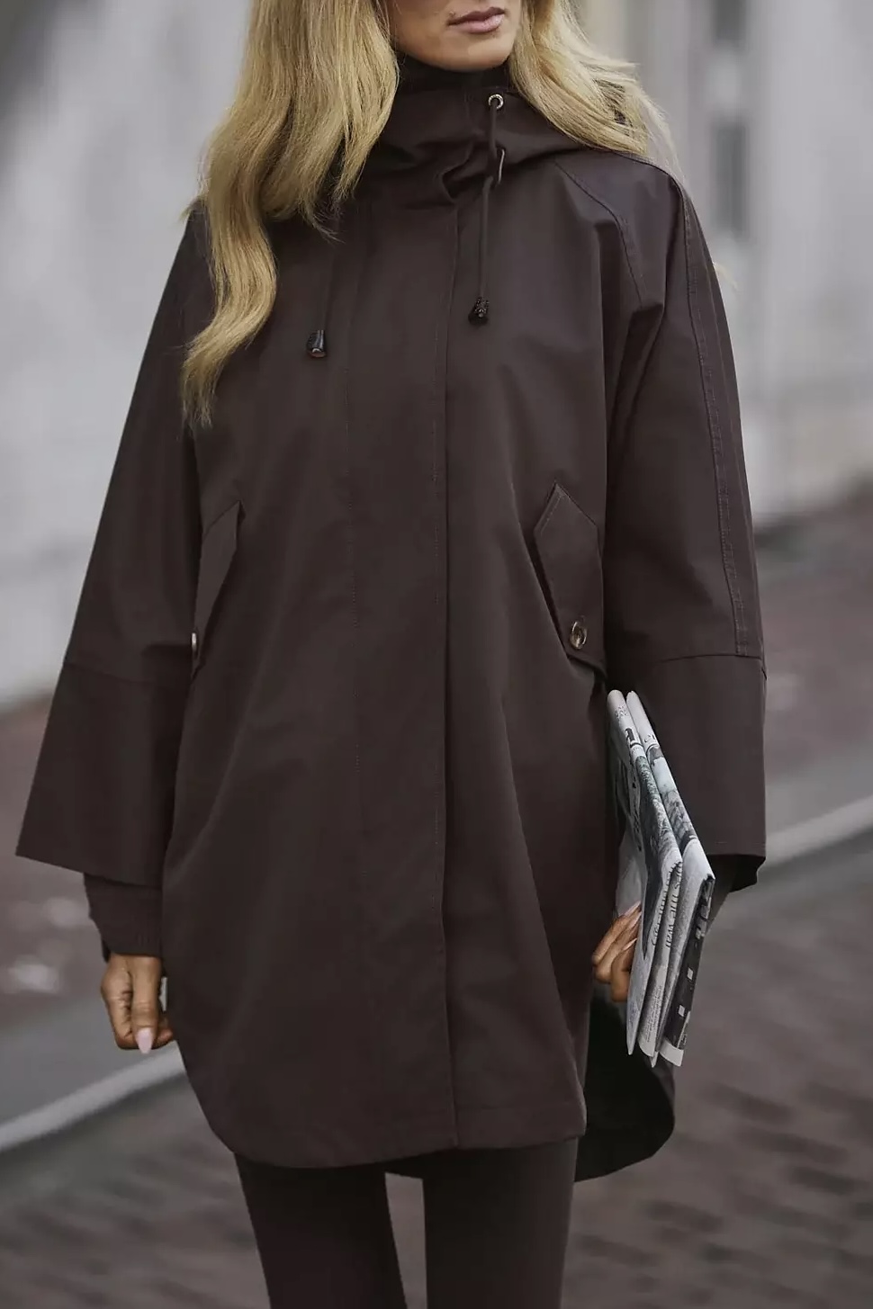 Deblon - Courtney Trench Dusk Brown - 6