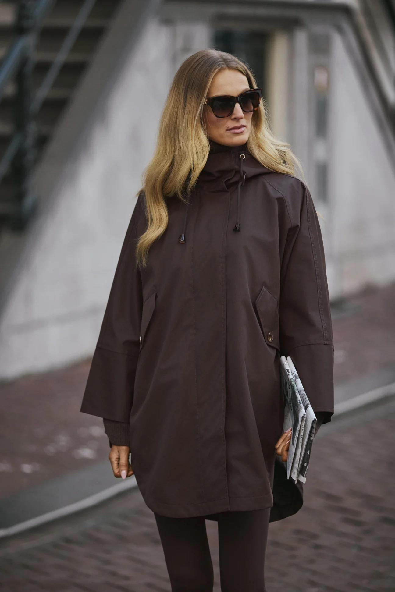 Deblon - Courtney Trench Dusk Brown - 11