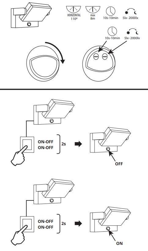 KANLUX Fasadarmatur XERTO 20W CCT Sensor - 7