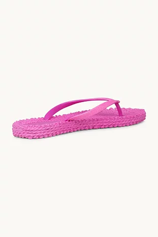 Flip Flops med Glitter - Azalea Pink