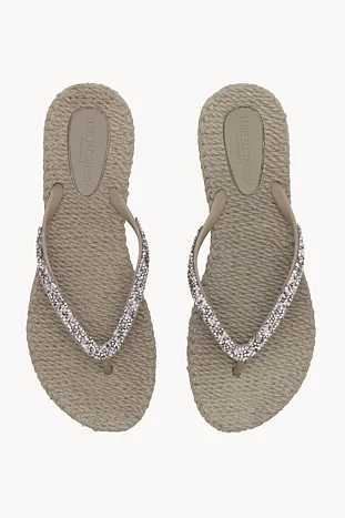 Flip Flops With Rhinestones - Atmosphere