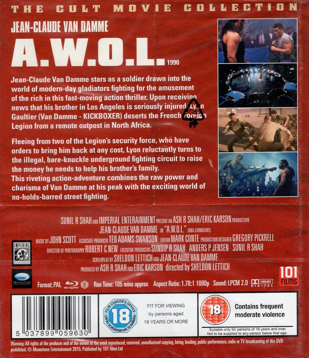 Lionheart (ej svensk text) (Blu-ray) - 2