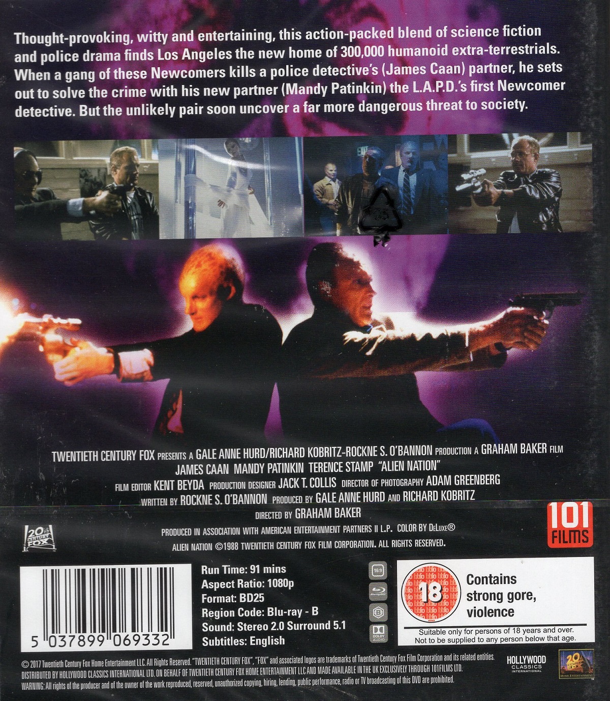 Alien Nation (ej svensk text) (Blu-ray) - 2