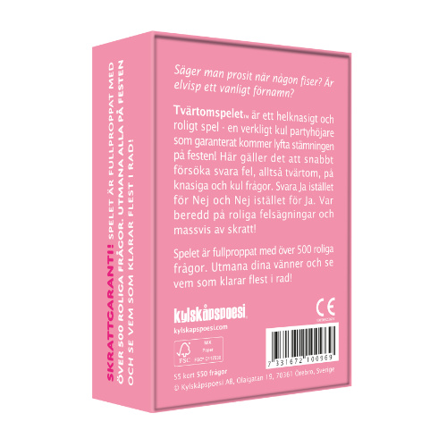 Tvärtomspelet – Festens favorit! - 3