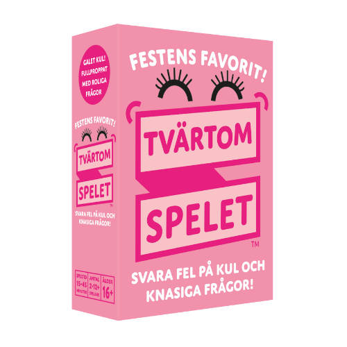 Tvärtomspelet – Festens favorit!