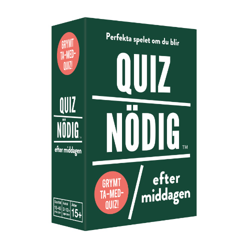 QuizNödig – Efter middagen