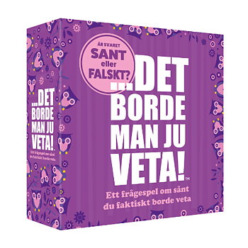Det borde man ju veta! – Sant eller Falskt?