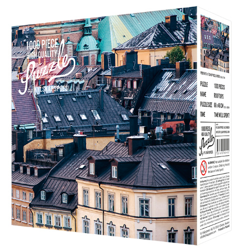 Pussel Rooftops – 1000 bitar