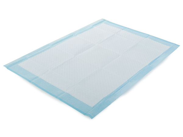 50-Pack - Hygienunderlägg / Hygien Underlägg Blå 45*60cm - ett måste för alla med bebisar, husdjur etc. - 3