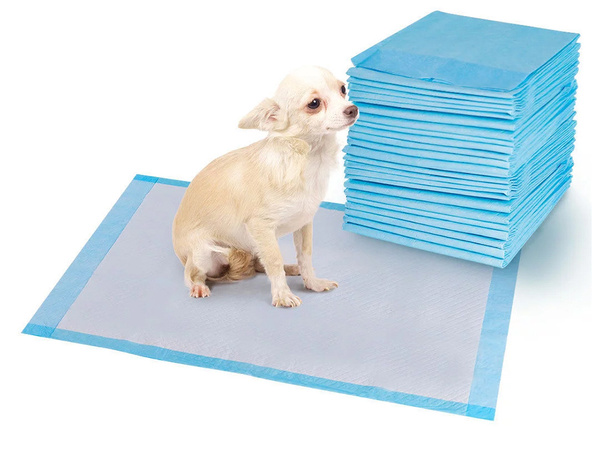 50-Pack - Hygienunderlägg / Hygien Underlägg Blå 45*60cm - ett måste för alla med bebisar, husdjur etc. - 10