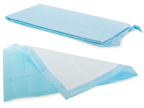50-Pack - Hygienunderlägg / Hygien Underlägg Blå 45*60cm - ett måste för alla med bebisar, husdjur etc. - 4
