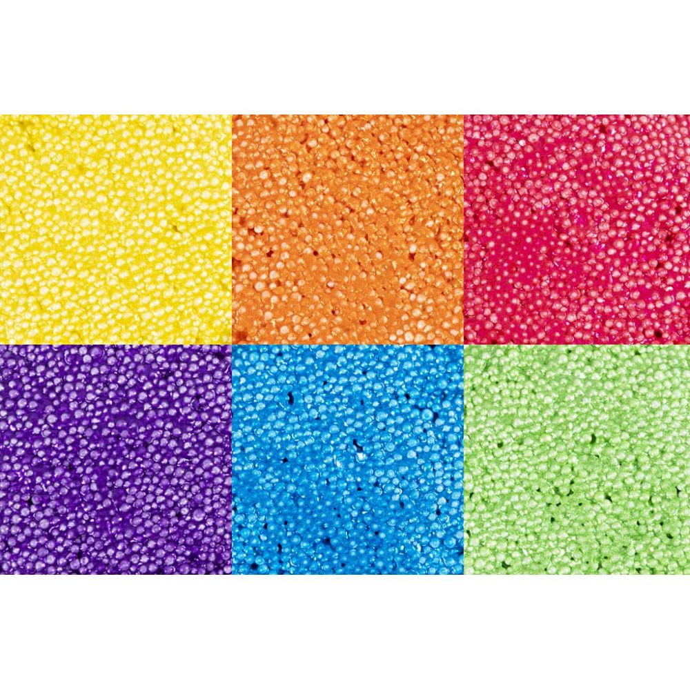 Foam clay metallic 6x14 g - 3