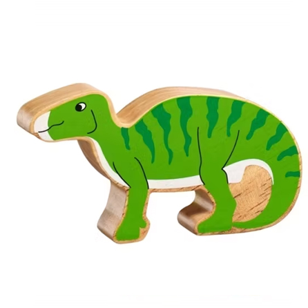 Trädjur Dinosaur  Iguanodon FSC trä från Lanka Kade – Pedagogiska träleksaker | KoKoBello