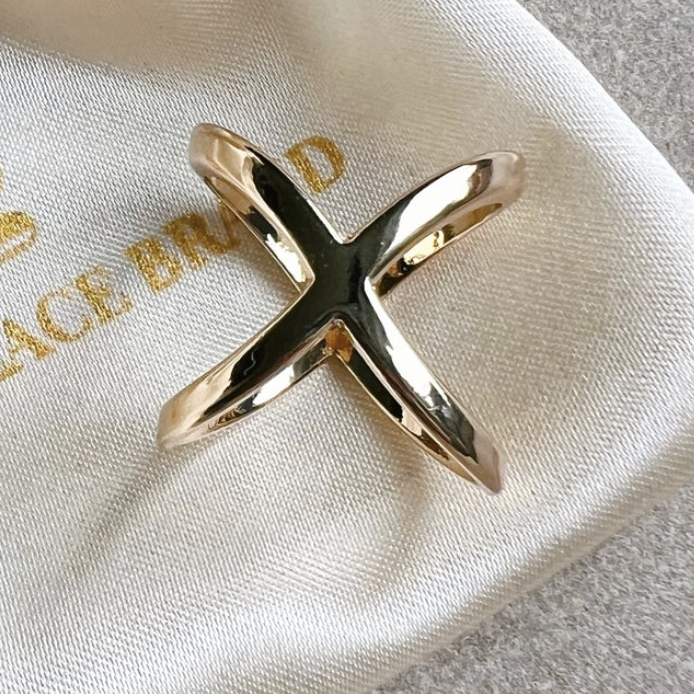 Scarf Ring Cross - 2