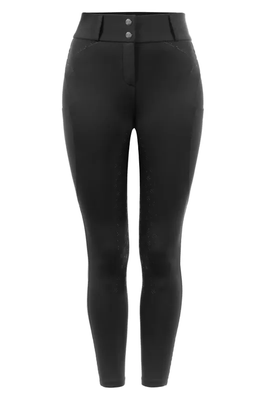 Ridbyxa Cavallo CAVALCANDERA svart front