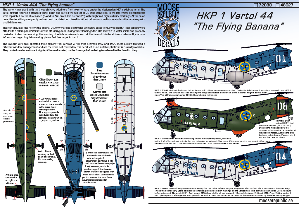 HKP 1 Vetrol 44 H-21 Flying Banana 1/48