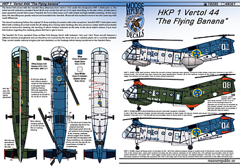 HKP 1 Vertol H-21 Flying Banana 1/72