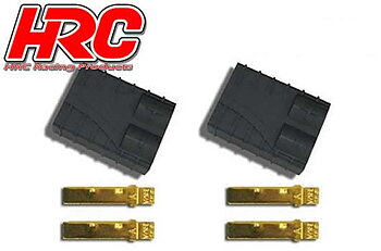 HRC HRC9043B Connector - TRX - Female (2 pcs) - Gold